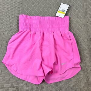 Nike Women's Vibrant Pink Athletic Shorts